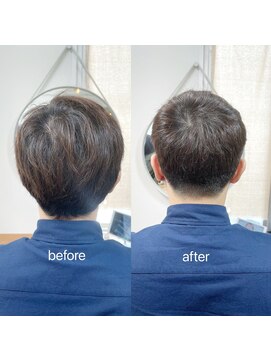 ラナ 渋谷(Lana) 【Chill】清潔感MAX!刈り上げかき上げシックスリークショート◎