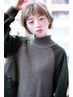 ◆【人気No.1】カット+艶カラー+上質3stepトリートメント￥9900