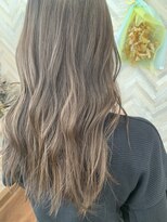 アンカーデイズ(Anchor Days)&nbsp;ミルクティーベージュ×highlight セミロング/ブラウンベージュ