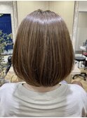大人かわいい美髪ネビージュこなれミディ 【稲毛】