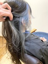 ホンネ(honne.)&nbsp;ブルー×インナーカラー