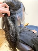 ブルー×インナーカラー
