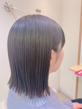 アデイ 大森店(AdAy) 耳掛け切りっぱなし　サイドバング