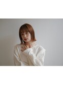 ショートボブ アプリコットオレンジ【falo二子玉川】