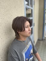 ワンネスヘアーサロン(oneness hair salon)&nbsp;センターパートウルフ