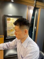 銀座 シノ 本店(shino)&nbsp;【銀座理容室】ナチュラルフェード　ビジネススタイル