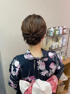 ウルー 銀座店(uruu) 【浴衣着付け＋ヘアセット】銀座/銀座駅/ヘアセット/早朝
