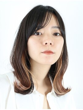 リアン(lien) ☆lien.自由が丘 大橋☆インナーカラー/クビレミディ/外ハネ