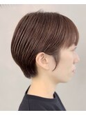 似合わせ前髪カットで丸みマッシュショート・ボブ 池袋