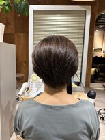 ヘアーサロン エムプラス ヨツバコ店(HAIR SALON M.PLUS) ショートボブ　似合わせショートスタイル　ショートヘア