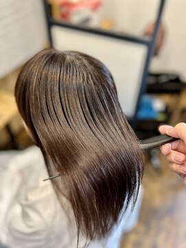 サロンド アクトレス 銀座店(salon de actress) 【完全オーダーメイド薬剤】【ダメージ80%削減】美髪縮毛矯正