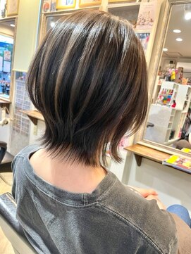 ヘア メイク ココ(hair make coco) 外はねが可愛い(*´▽`*)