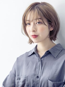 スノードロップ 荻窪(Snowdrop) レイヤーカット/ウェットヘア/オリーブベージュ