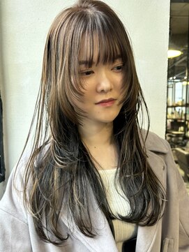 メイカ(MEIKA) 【 ザクザクレイヤー × アンブレラカラー 】浅野美紀