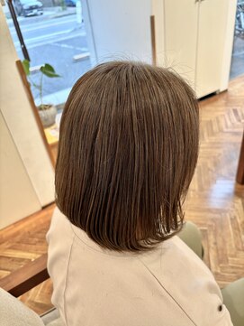 リシェールグリーン 越谷花田店(RICHAIR GREEN) 前髪/アンブレラカラー/こなれミディ/イメチェン/ウェーブパーマ