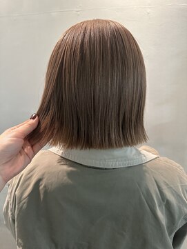 リジョイスヘア(REJOICE hair) ブリーチ1回で出来るmilk tea beige