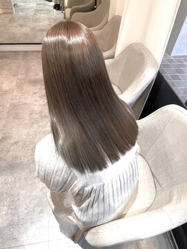 ナンバー ジルバ 立川(N° jillva) 韓国顔まわりレイヤーカット髪質改善透明感カラー20代30代40代