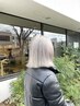 カット+ブリーチ+オンカラー+トリートメント【床次・落海・加減指名限定】