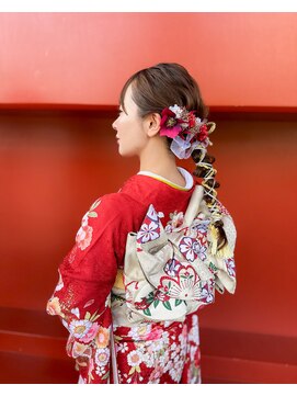 バサラ 池袋店(VASARA) 編みおろし♪着物ヘア/浴衣ヘア/卒業式ヘア/成人式ヘア