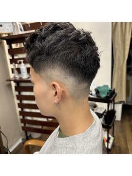 美容室 クルー(Crew) フェードカット