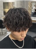 波巻きツイスパ/波巻きパーマ