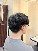 メンズにおすすめ♪ゆるっとフェザーパーマ*＊