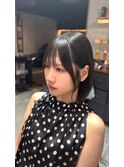 くびれヘア/髪質改善/縮毛矯正/レイヤーカット/韓国/顔周り/銀座
