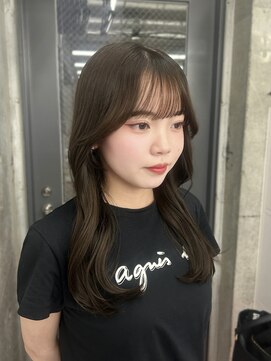 エヌアイ オモテサンドウ(ni omotesando) オリーブベージュ♪ オリーブカラー 透明感カラー