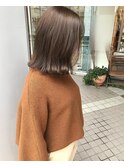 ロブ×マロンベージュ