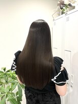 リラエ(North Lyrae)&nbsp;【原田優花】髪質改善縮毛矯正×透明感カラー