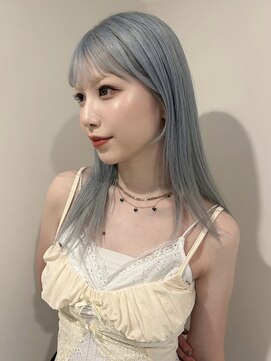 ペレ アネックス 大阪梅田茶屋町店(PELE ANNEX) くびれヘア/アプリコットオレンジ/夏のヘアアレンジ/梅田