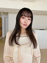 エンス 銀座(Ence)&nbsp;ココアブラウン/ミディアムレイヤー/オリーブグリーン/小顔/銀座