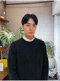 【坂井 勇輝】センターパート メンズカット