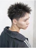 爽やかツーブロック【スパイキーエッジショート】