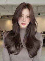 アヴァンス 泉大津店(AVANCE.)&nbsp;クラゲヘアー/小顔に見せるヘア/ココアベージュ/泉大津