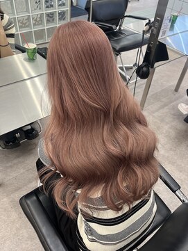 サンクプロジェクト(cinq PROJECT) ミルクティーピンクハイトーンカラーダブルカラーケアブリーチ