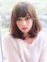 ヴィヴィ(VIVIE)&nbsp;ココアベージュオリーブグレー小顔まわりレイヤー韓国くびれヘア