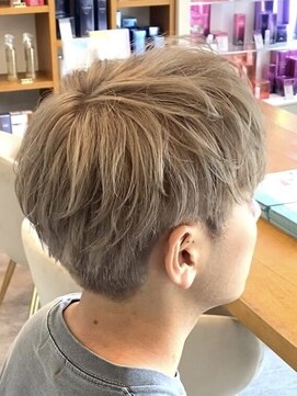 リシェール 北越谷店(RICHAIR) ホワイトグレージュ/デジタルパーマ/チェリーブラウン/北越谷