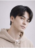 Hale刈り上げセンターパートフェザーパーマニュアンスパーマ原宿