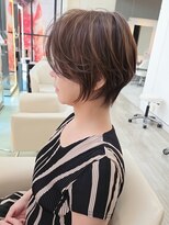 ウィル あべの店(WiLL)&nbsp;イメチェンウルフショートレイヤーカット30代40代50代田嶋F