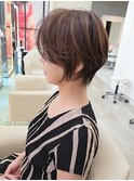イメチェンウルフショートレイヤーカット30代40代50代田嶋F