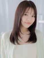 モッズヘア 越谷(mod's hair)&nbsp;シースルーバングバタフライレイヤーカットc7越谷20代30代40代