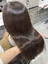 アウラ 近鉄八尾駅前店(Aura)&nbsp;透明感抜群！柔らかブラウンカラー   近鉄八尾