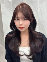リュネル(Lunel)&nbsp;ココアラベンダー×レイヤーカット