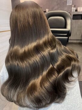 LOE【ロエ】大宮 イメチェン/アンブレラカラー/前髪/ピンクベージュ[大宮]