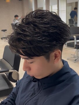 エルマーク 松山(L-MARK) フェザーパーマ/シャドウパーマ/ニュアンスパーマ/men's/眉毛