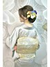 16:00～【ヘアセット＋訪問着（着付け）】　￥12000