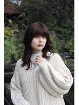 ラモードイワイインターナショナル(La Mode IWAI international)&nbsp;艶ブラウン×やわらかミディアムレイヤー