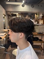 スタイルメンズ 藤沢(STYLE MEN)&nbsp;STYLE MEN メンズカットリバースセンターパートニュアンスパーマ