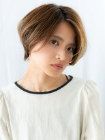 ドクターズ サロン ラブ(Dr's Salon LAB)&nbsp;抜け感オンブレメンズライク小顔ショートf古河20代30代40代